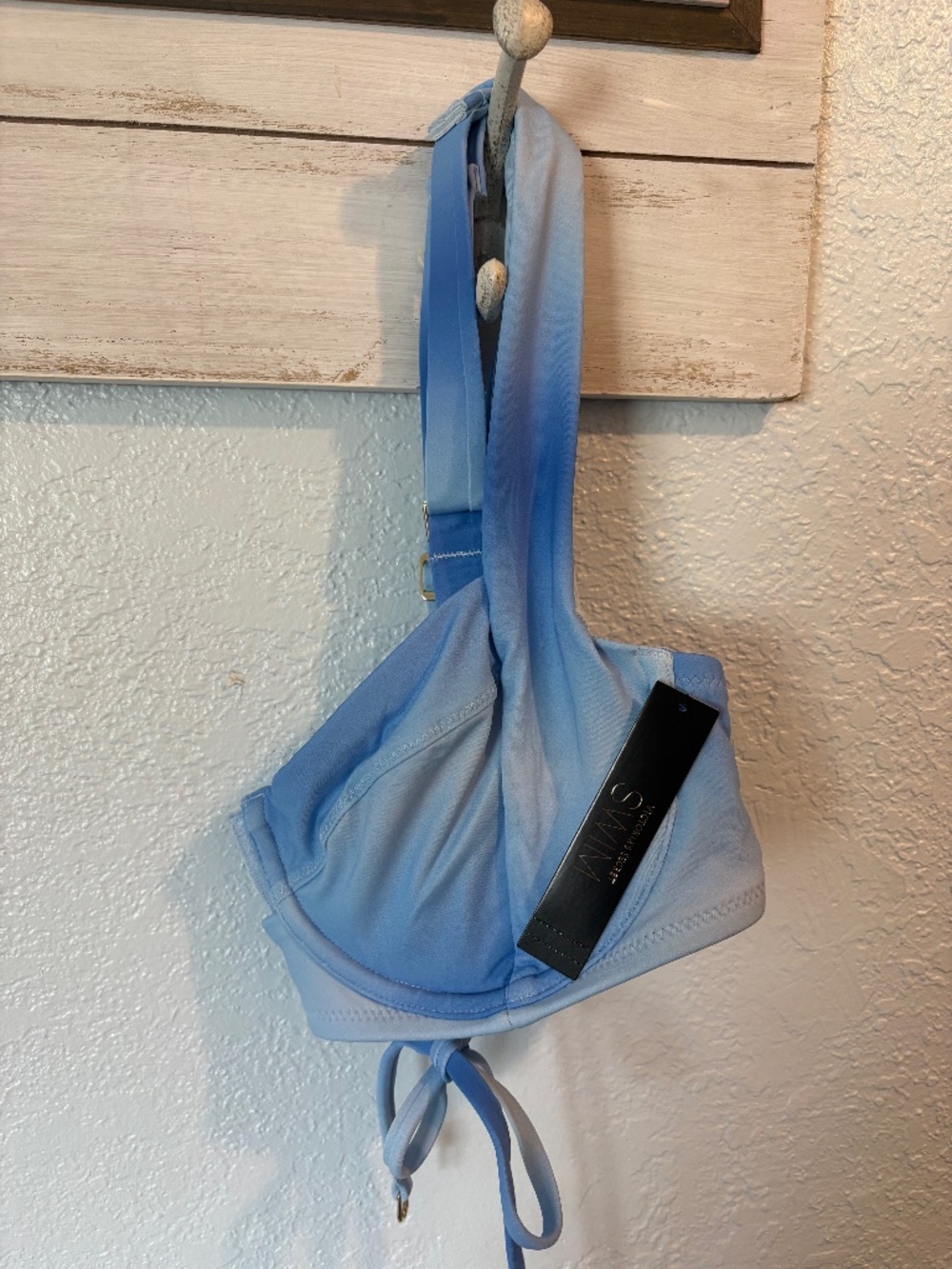Victoria’s Secret Swim Blue Ombre Bikini Top – NWT